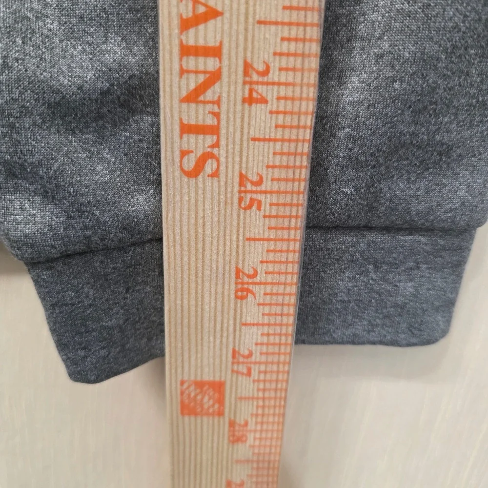 Nike Dri-FIT Mens Large Gray Heathered Pullover Hoodie Fleece Sweatshirt